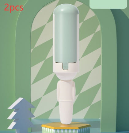 Reusable Pet Hair Remover Roller with Self-Cleaning Base